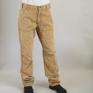 Relaxed Fit Lightweight Carhartt Pants Yellow Tan